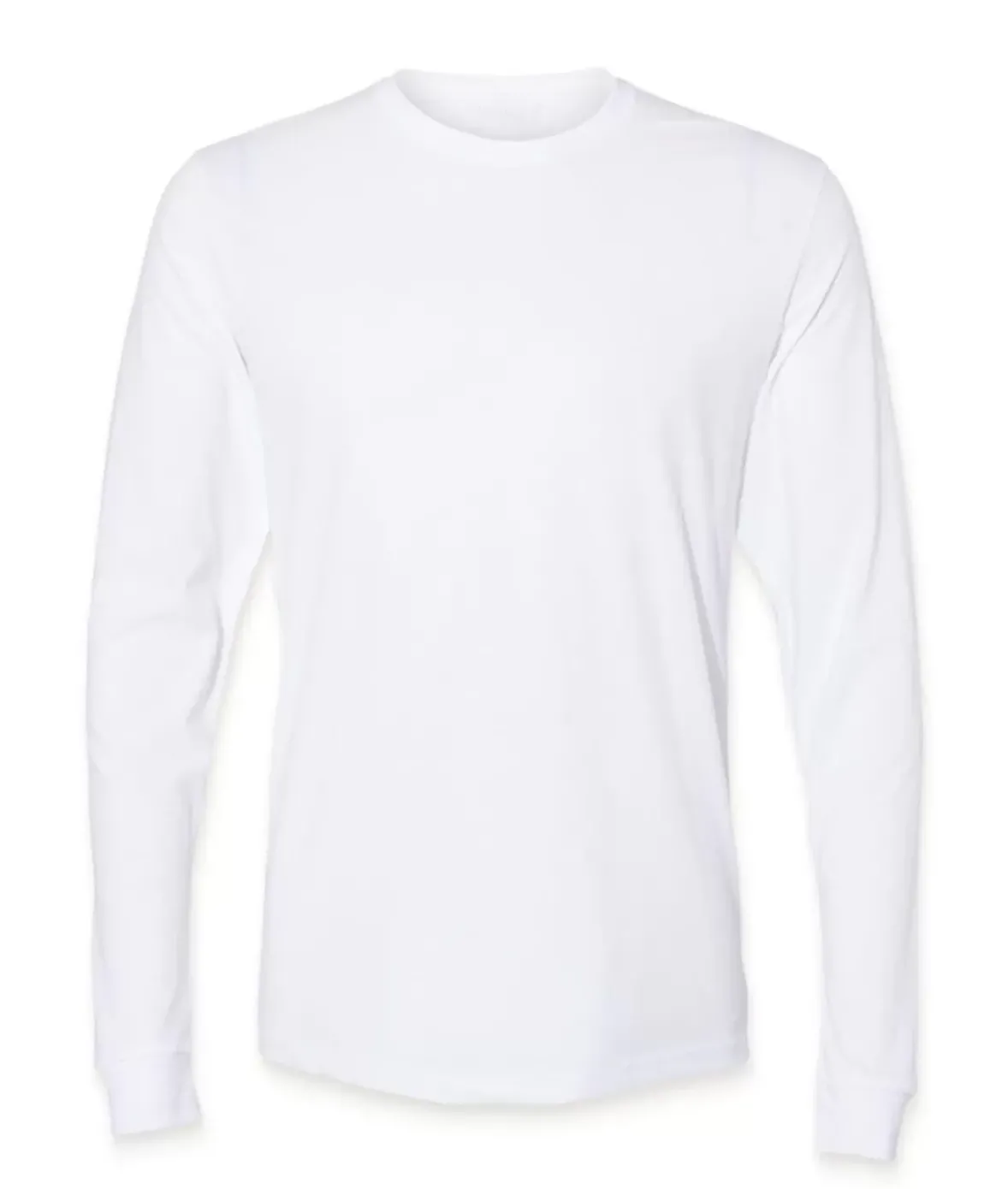 Nayked Apparel Shirts>Men'S Ridiculously Soft Sueded Long Sleeve T-Shirt