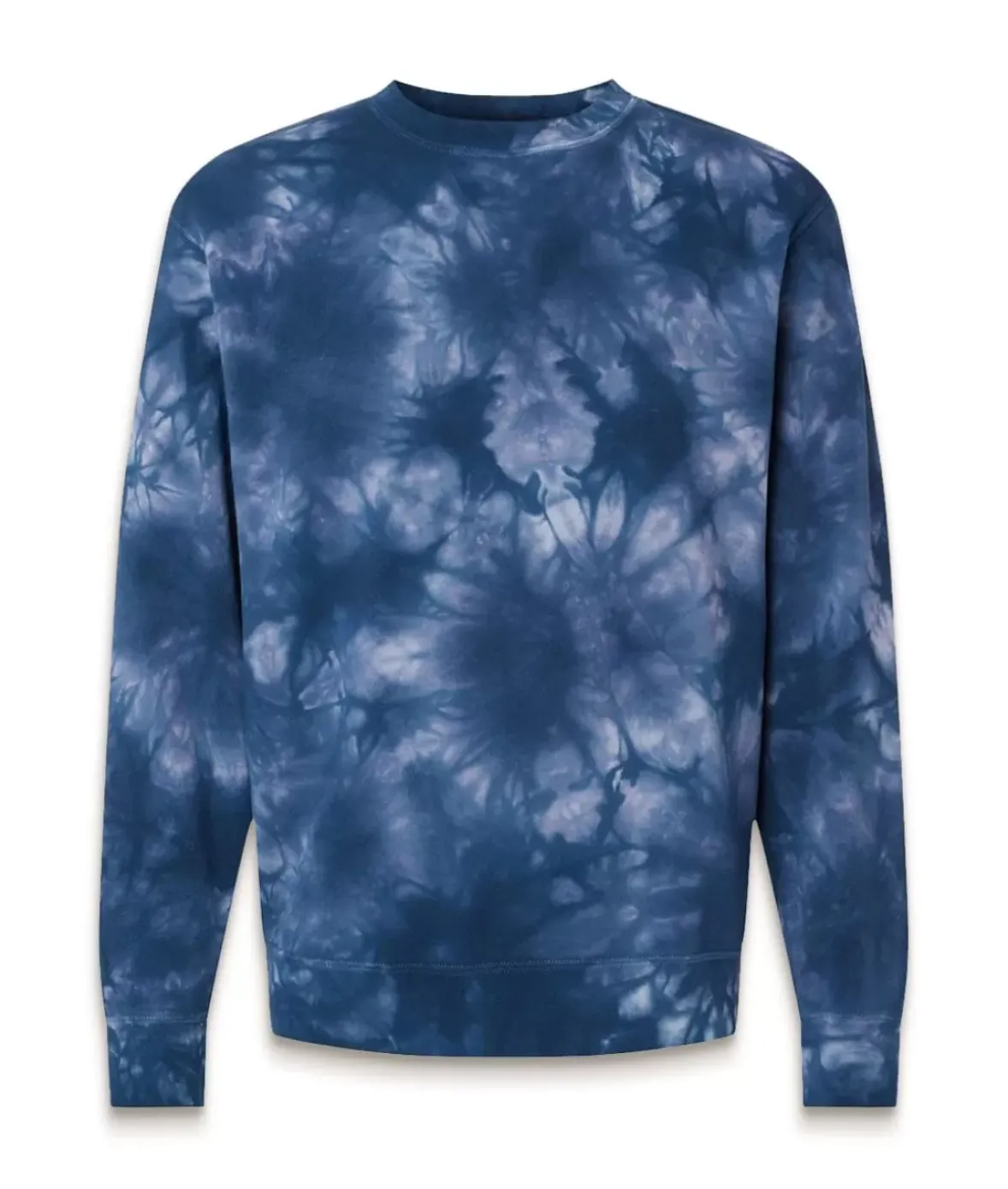 Nayked Apparel Hoodies & Sweatshirts>Men'S Ridiculously Soft Tie-Dyed Pullover Sweatshirt