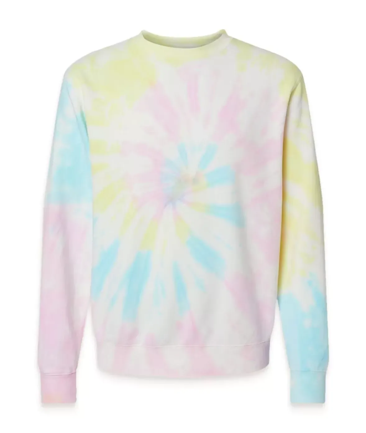 Nayked Apparel Shirts>Men'S Ridiculously Soft Tie-Dyed Pullover Sweatshirt