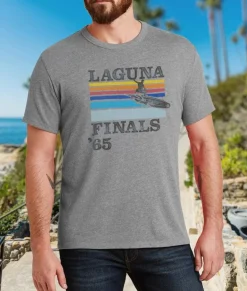 Nayked Apparel T-Shirts>Men'S Ridiculously Soft Vintage Graphic T-Shirt | Laguna Finals