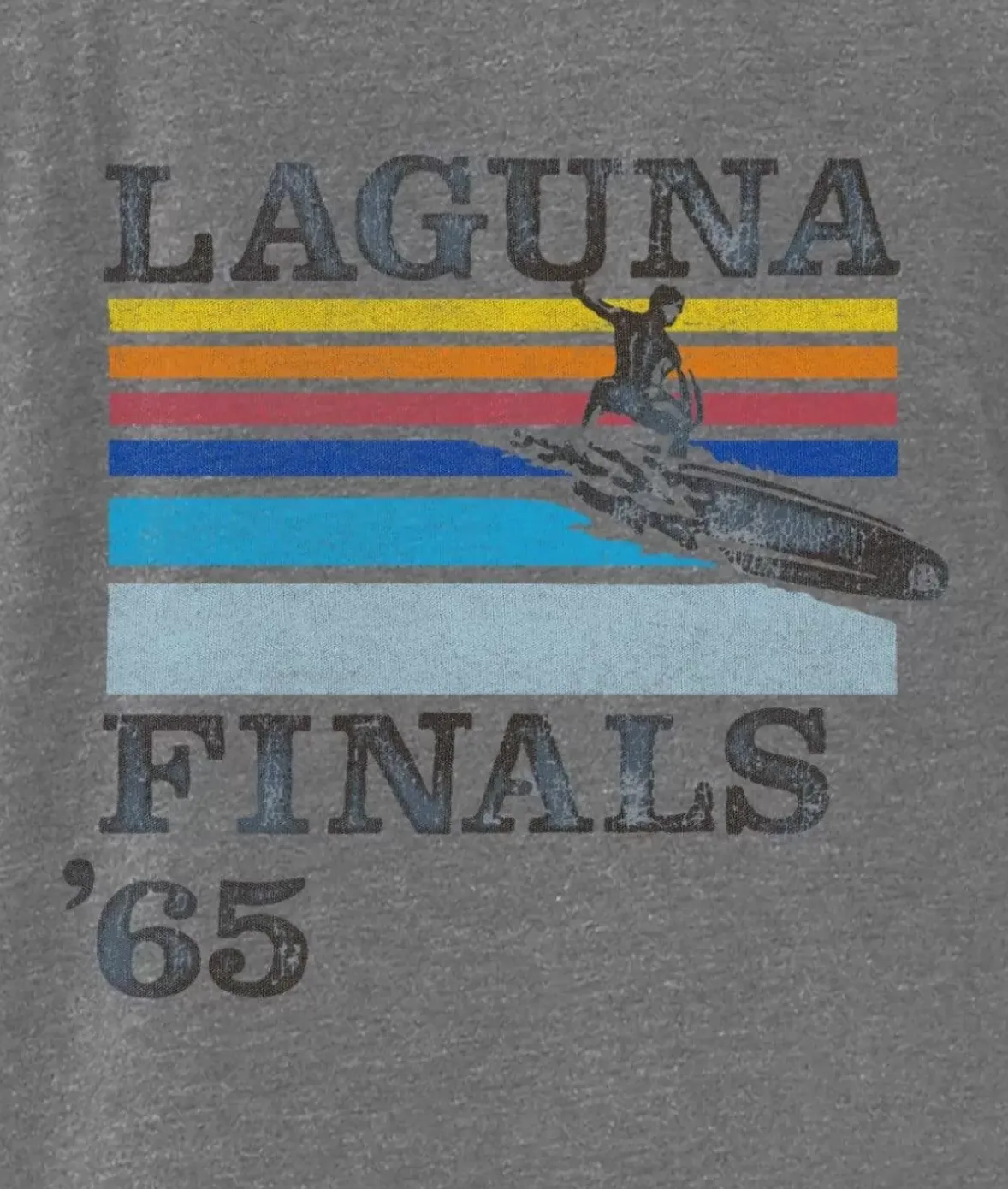 Nayked Apparel T-Shirts>Men'S Ridiculously Soft Vintage Graphic T-Shirt | Laguna Finals