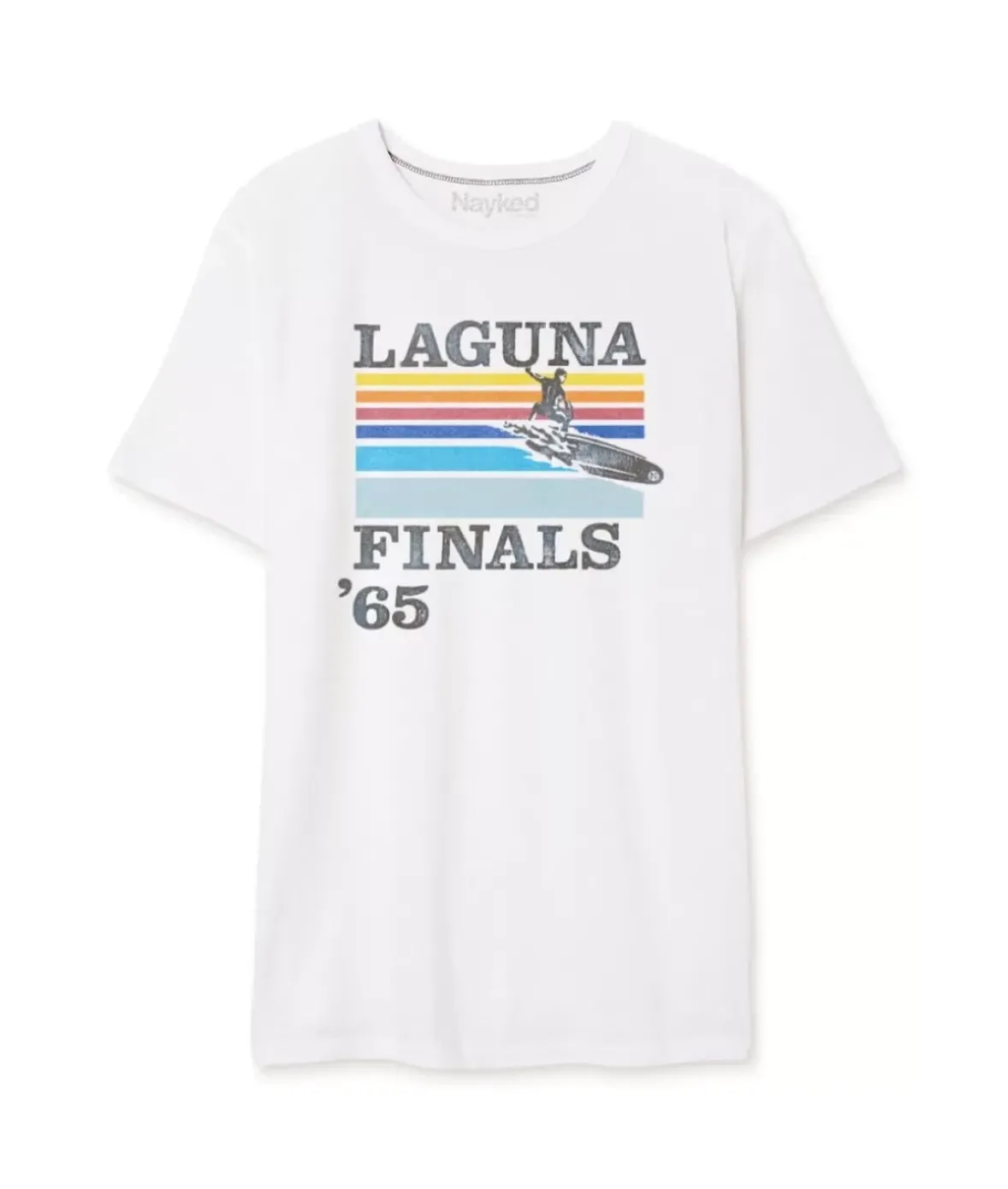 Nayked Apparel T-Shirts>Men'S Ridiculously Soft Vintage Graphic T-Shirt | Laguna Finals