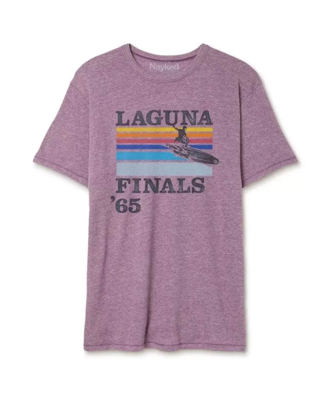Nayked Apparel T-Shirts>Men'S Ridiculously Soft Vintage Graphic T-Shirt | Laguna Finals
