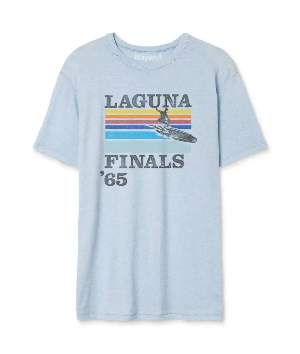 Nayked Apparel T-Shirts>Men'S Ridiculously Soft Vintage Graphic T-Shirt | Laguna Finals