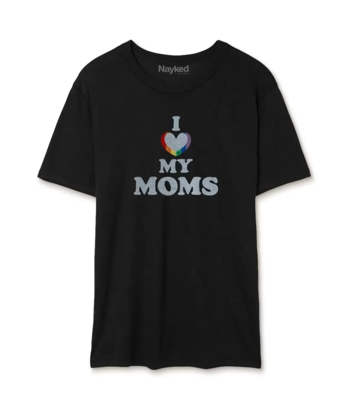 Nayked Apparel T-Shirts>Men'S Ridiculously Soft Vintage Graphic T-Shirt | I Love My Moms