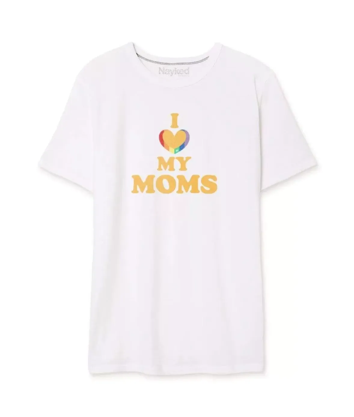 Nayked Apparel T-Shirts>Men'S Ridiculously Soft Vintage Graphic T-Shirt | I Love My Moms