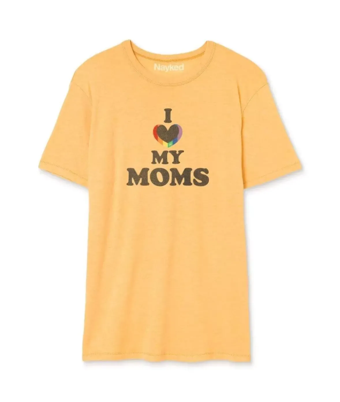 Nayked Apparel T-Shirts>Men'S Ridiculously Soft Vintage Graphic T-Shirt | I Love My Moms