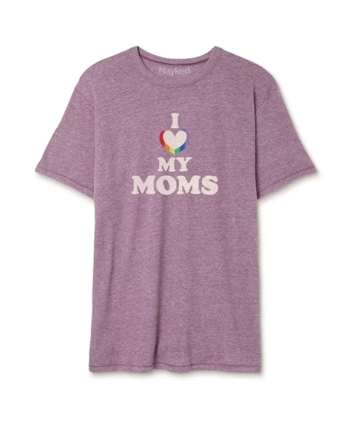 Nayked Apparel T-Shirts>Men'S Ridiculously Soft Vintage Graphic T-Shirt | I Love My Moms