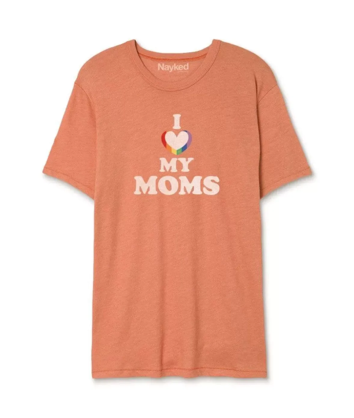Nayked Apparel T-Shirts>Men'S Ridiculously Soft Vintage Graphic T-Shirt | I Love My Moms