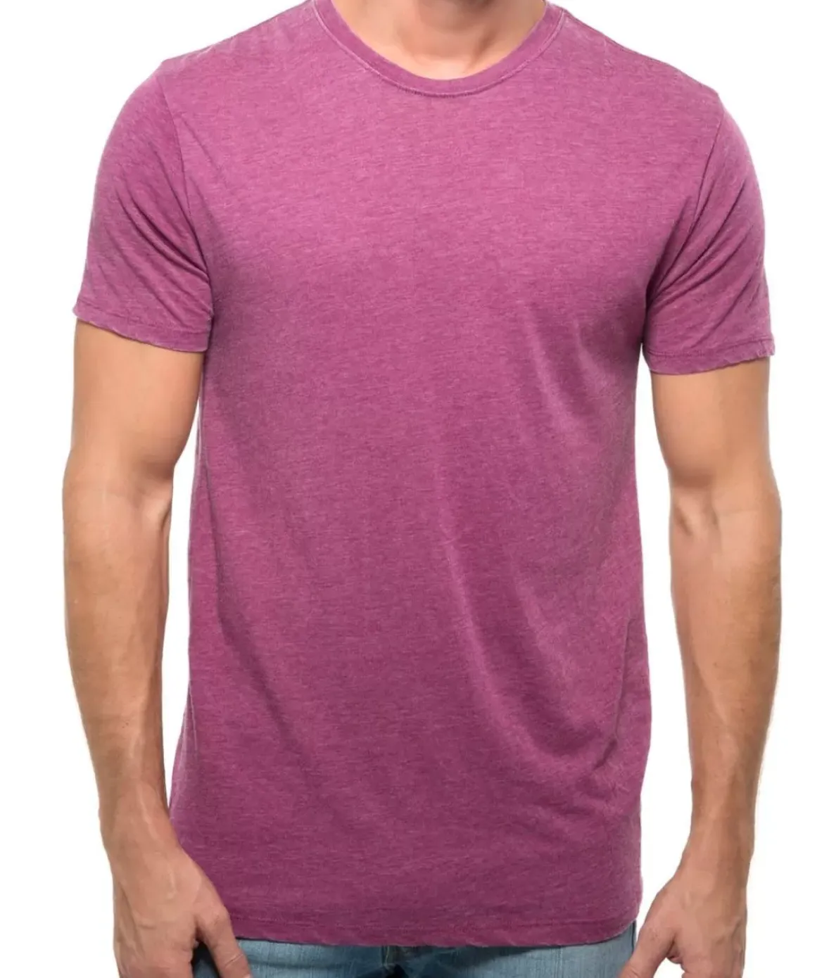 Nayked Apparel T-Shirts>Men'S Ridiculously Soft Vintage Wash Short Sleeve T-Shirt