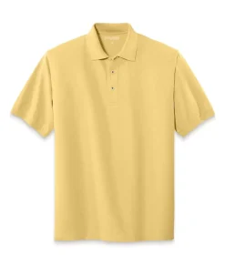 Nayked Apparel Shirts>Men'S Soft Big Pique Polo Shirt