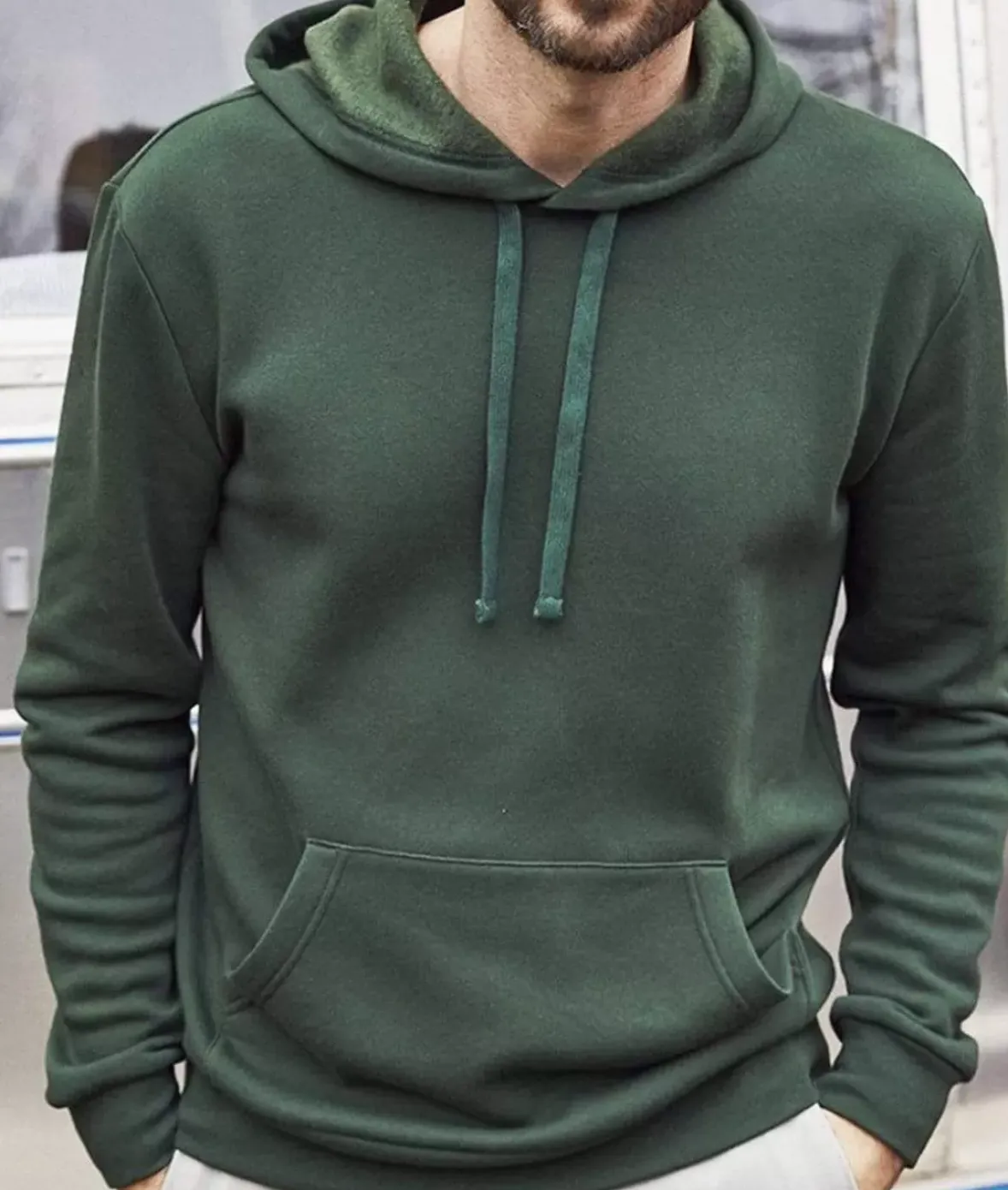 Nayked Apparel Shirts>Men'S Soft Eco Friendly Hoodie