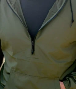 Nayked Apparel Hoodies & Sweatshirts>Men'S Soft Lightweight Half-Zip Pullover Windbreaker Anorak