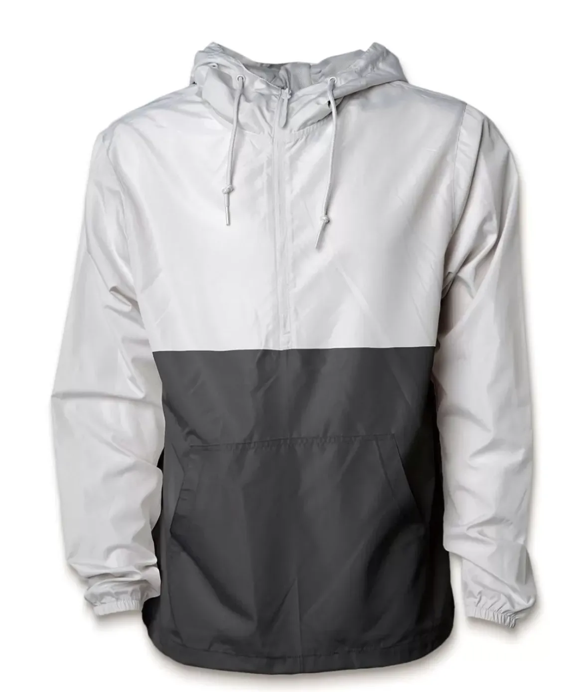 Nayked Apparel Shirts>Men'S Soft Lightweight Half-Zip Pullover Windbreaker Anorak