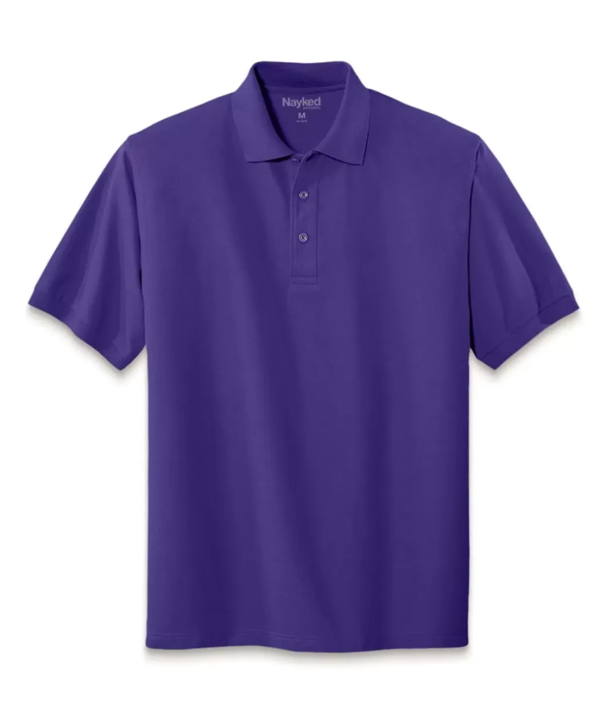 Nayked Apparel Polos>Men'S Soft Pique Polo Shirt | New Arrival Colors