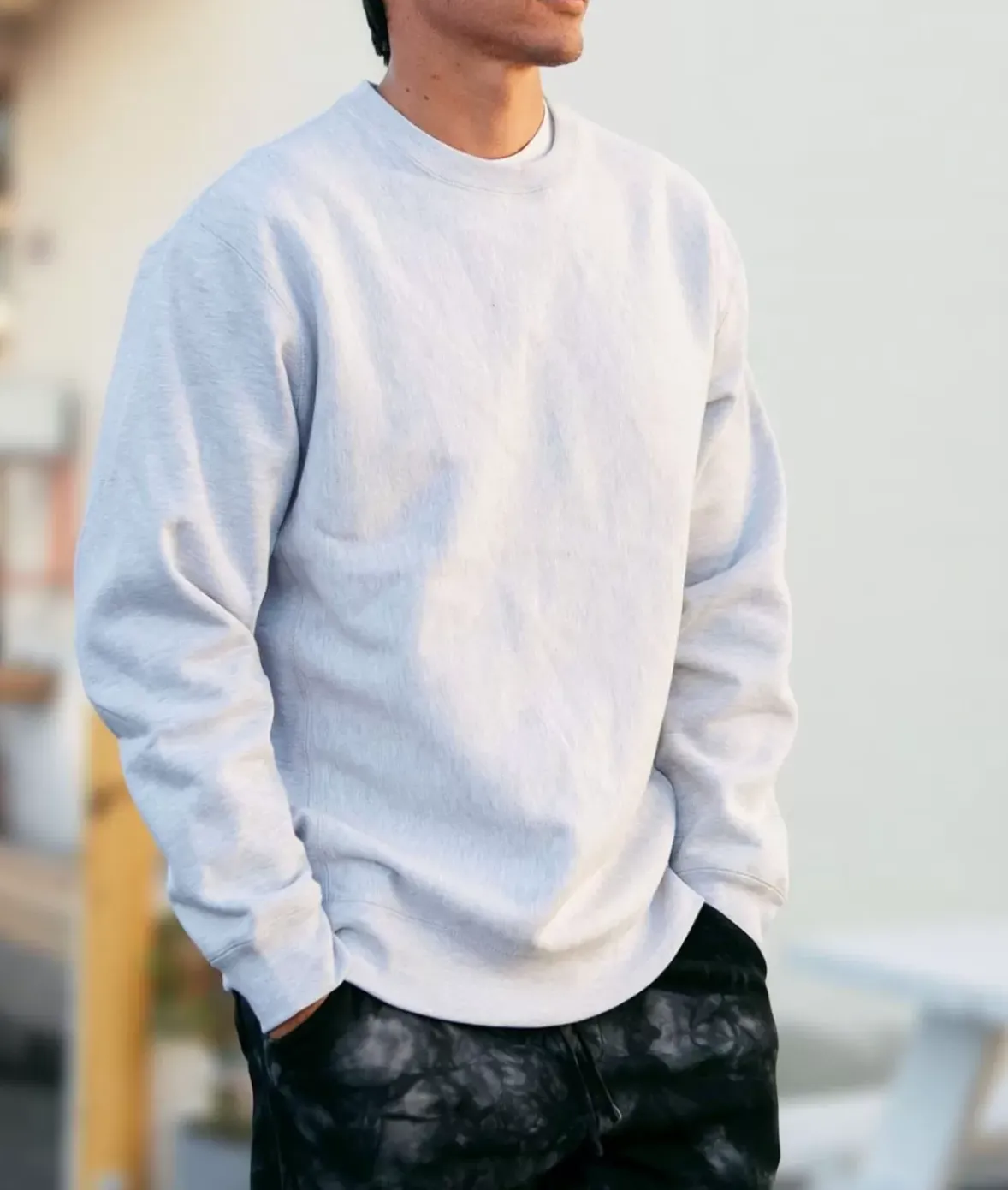 Nayked Apparel Hoodies & Sweatshirts>Men'S Soft Premium Heavyweight Cross-Grain Sweatshirt