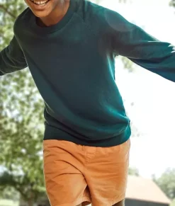 Nayked Apparel Hoodies & Sweatshirts>Men'S Soft Recycled Washed Lightweight Terry Pullover