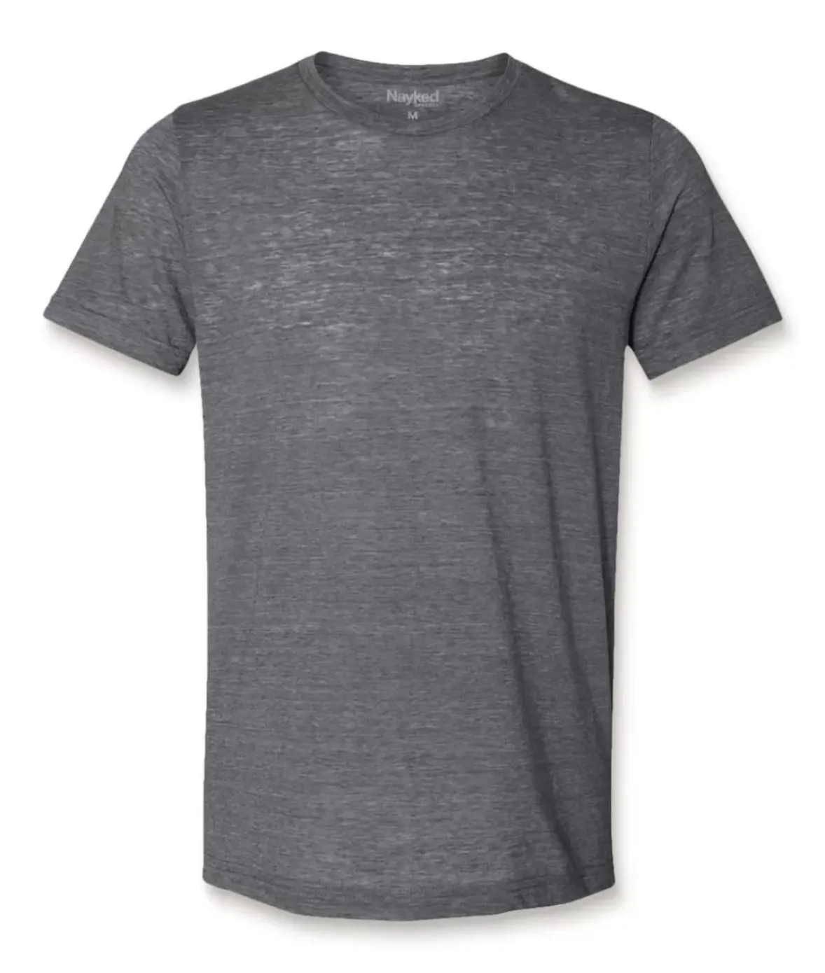 Nayked Apparel T-Shirts>Men'S Soft Slub Jersey Short Sleeve Crew Neck T-Shirt