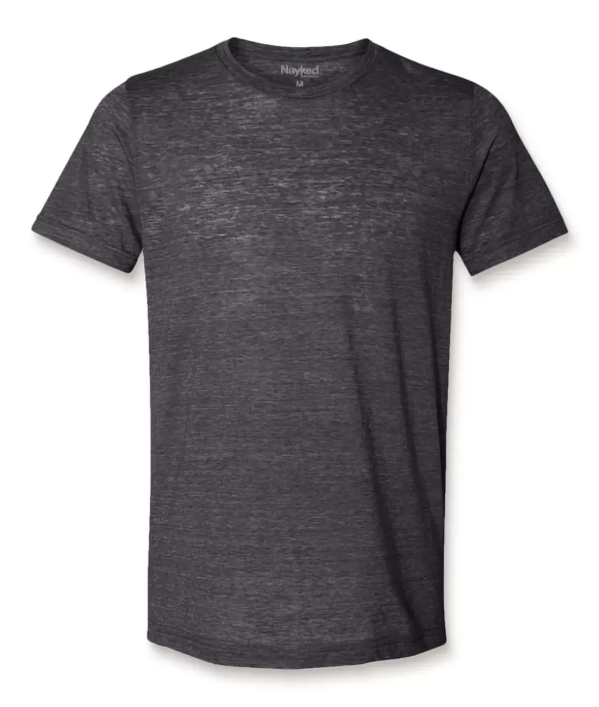 Nayked Apparel T-Shirts>Men'S Soft Slub Jersey Short Sleeve Crew Neck T-Shirt