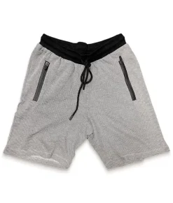 Nayked Apparel Workout Wear>Men'S Soft Striped Fleece Shorts/Discontinued