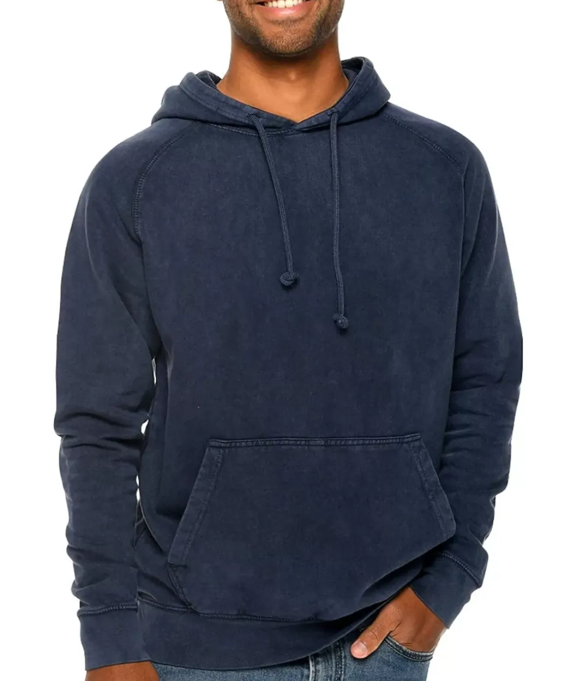 Nayked Apparel Shirts>Men'S Vintage Fleece Raglan Hoodie