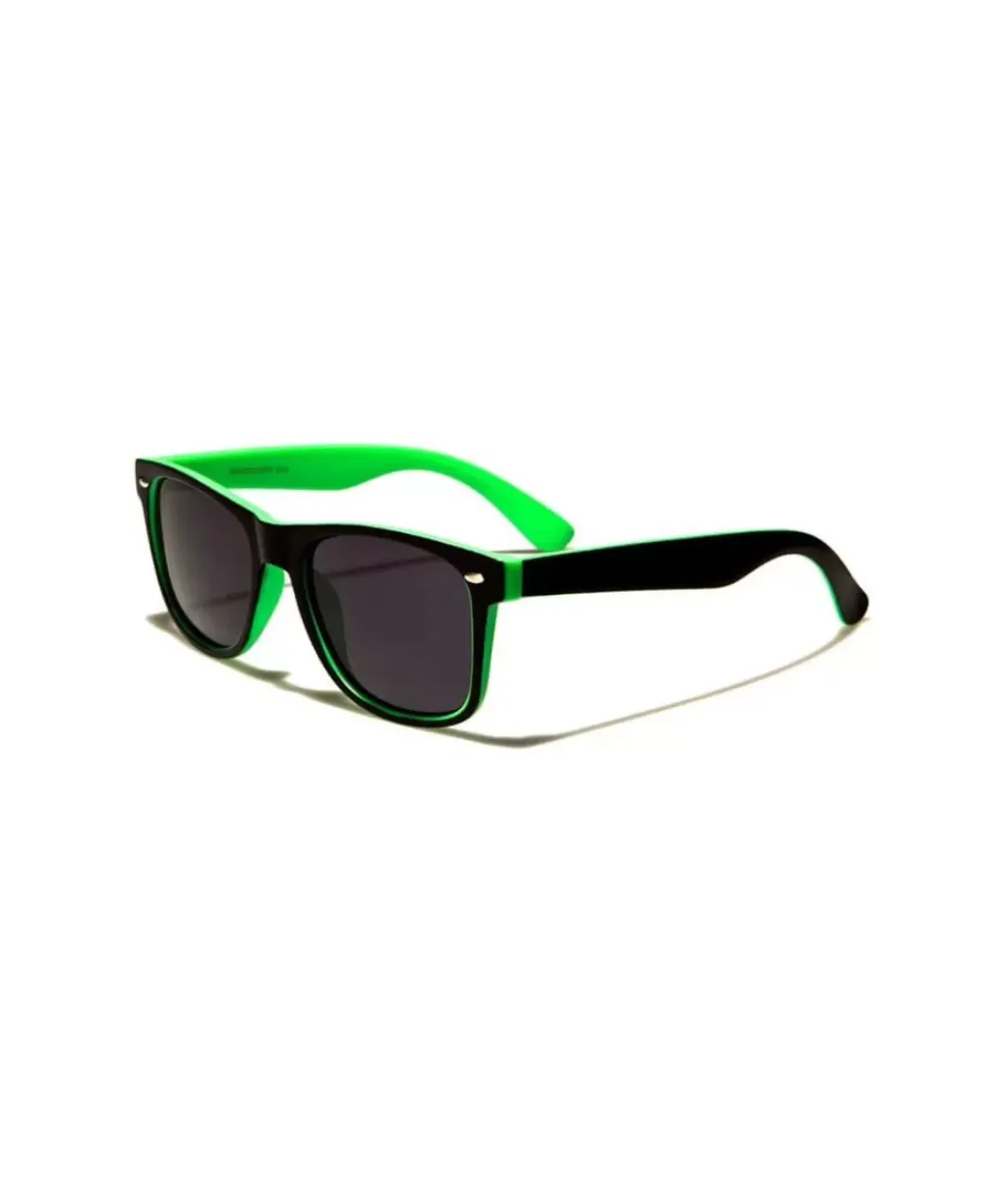 Nayked Apparel Accessories>Retro Polarized Two-Tone Sunglasses, Lifetime Guarantee