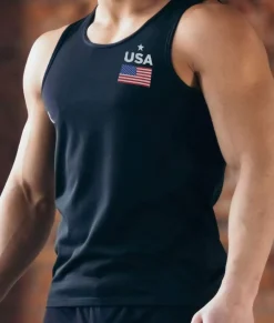 Nayked Apparel Tanks>Ridiculously Soft Men'S Big Usa Graphic Tank