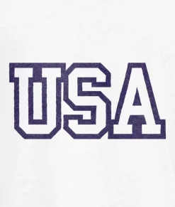 Nayked Apparel Shirts>Ridiculously Soft Men'S Usa Text Shirt