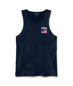 Nayked Apparel Shirts>Ridiculously Soft Men'S Usa Graphic Tank