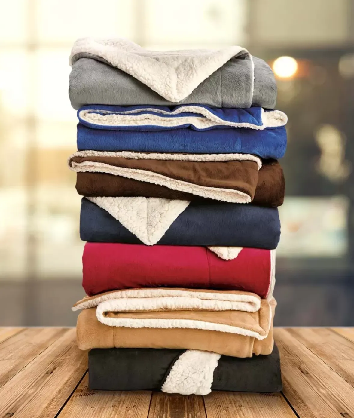 Nayked Apparel Accessories>Ridiculously Soft Micro Mink Faux Sherpa Blanket