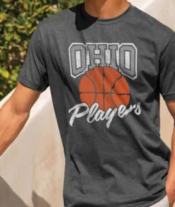 Nayked Apparel Shirts>Ridiculously Soft Sueded Graphic Tee | Ohio Players