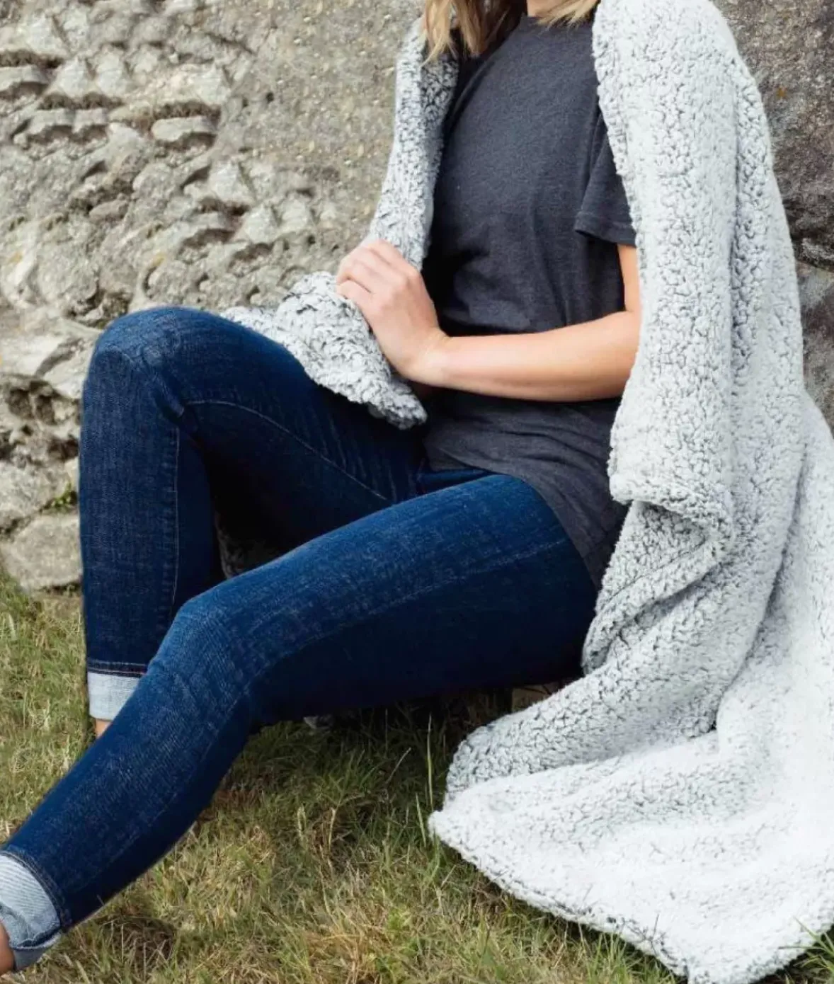 Nayked Apparel Accessories>Sherpa Blanket