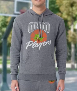 Nayked Apparel Athleisure>Soft Eco Friendly Graphic Hoodie | Ohio Players (Buckeye Leaf)