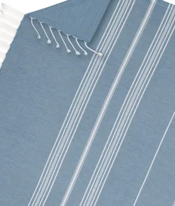 Nayked Apparel Accessories>Soft Striped Summer Throw