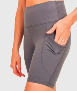 Nayked Apparel Bottoms Skirts & Dresses>Specialty Band Essential Lycra Highwaist Biker Shorts/Discontinued