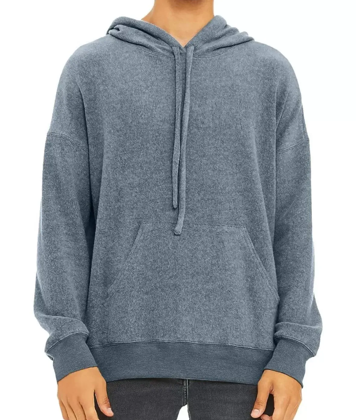 Nayked Apparel Hoodies & Sweatshirts>Unisex Ridiculously Soft Sueded Fleece Hoodie