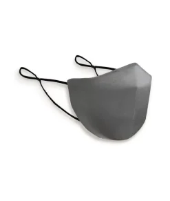 Nayked Apparel Accessories>Water Repellent All-Day Multi-Layer Cloth Washable Face Covering Mask Graphite