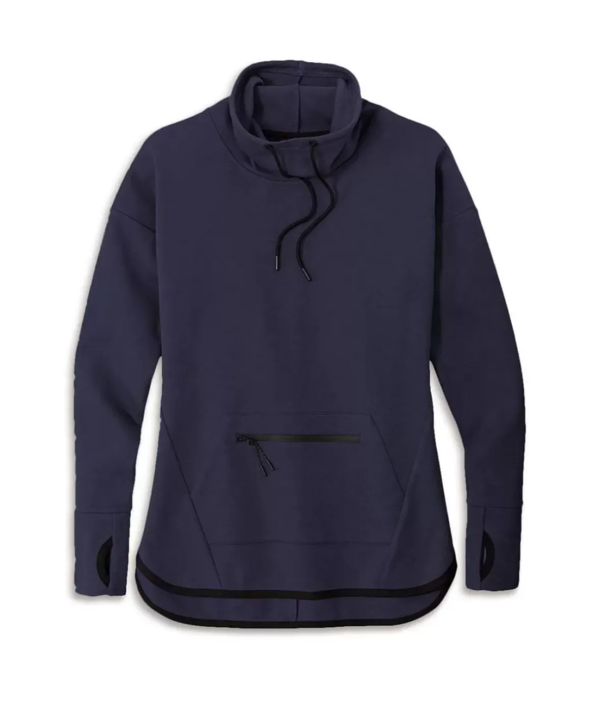 Nayked Apparel Tops>Women'S Athleisure Cowl Neck Pullover