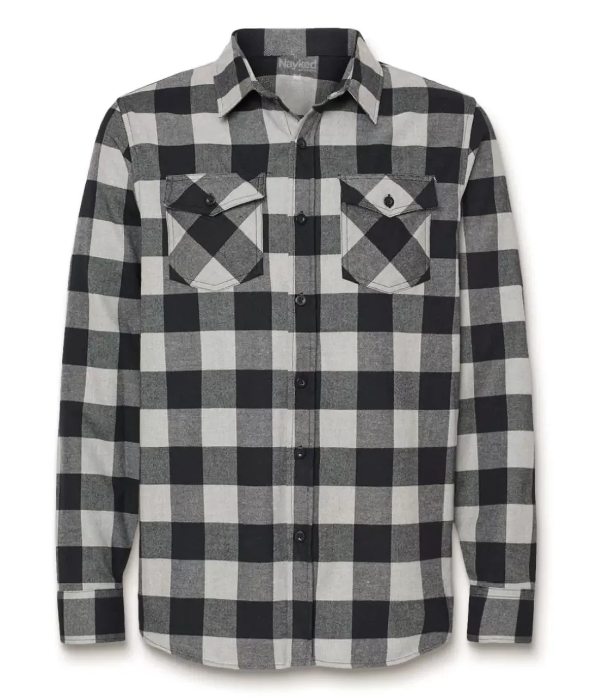 Nayked Apparel Tops>Women'S Boyfriend Classic Flannel Shirt