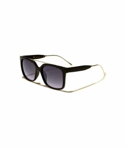 Nayked Apparel Accessories>Women'S Browline Rectangular Sunglasses, Lifetime Guarantee