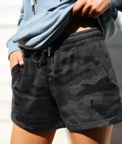 Nayked Apparel Bottoms Skirts & Dresses>Women'S California Wave Wash Sweatshorts