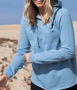 Nayked Apparel Hoodies & Sweatshirts>Women'S California Wave Wash Hoodie