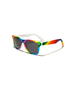 Nayked Apparel Accessories>Women'S Classic Retro Sunglasses With Uv Protection, Lifetime Guarantee Rainbow