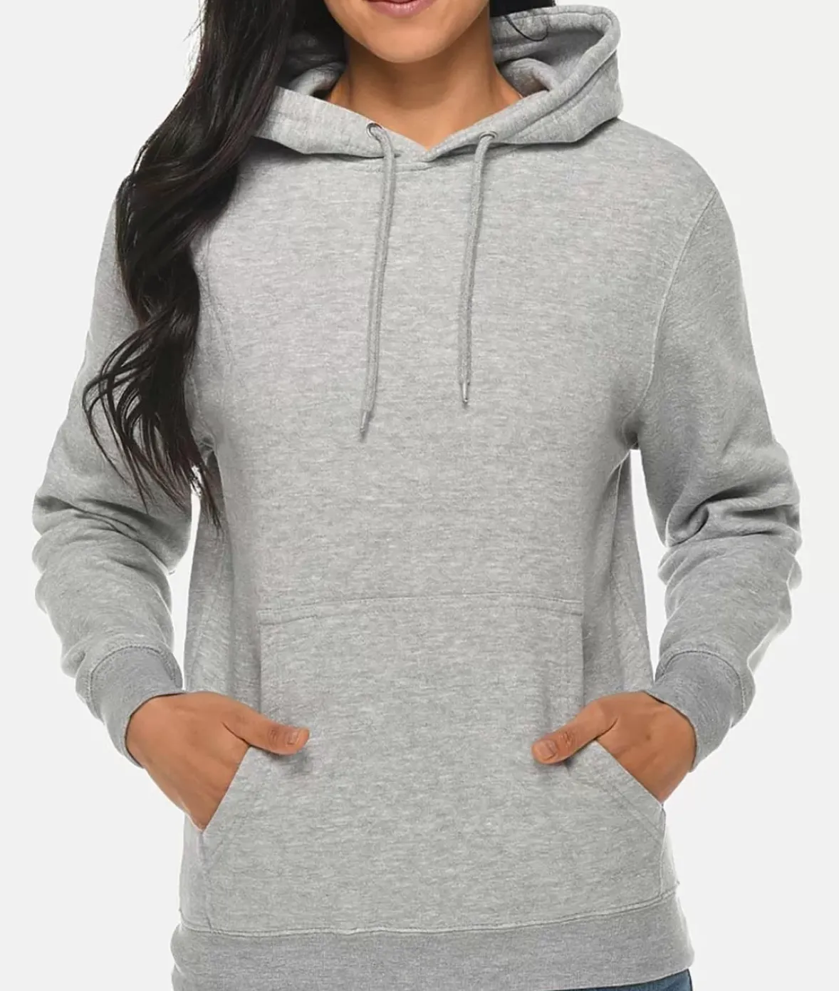 Nayked Apparel Tops>Women'S Midweight Oversized Premium Pullover Sweatshirt Hoodie