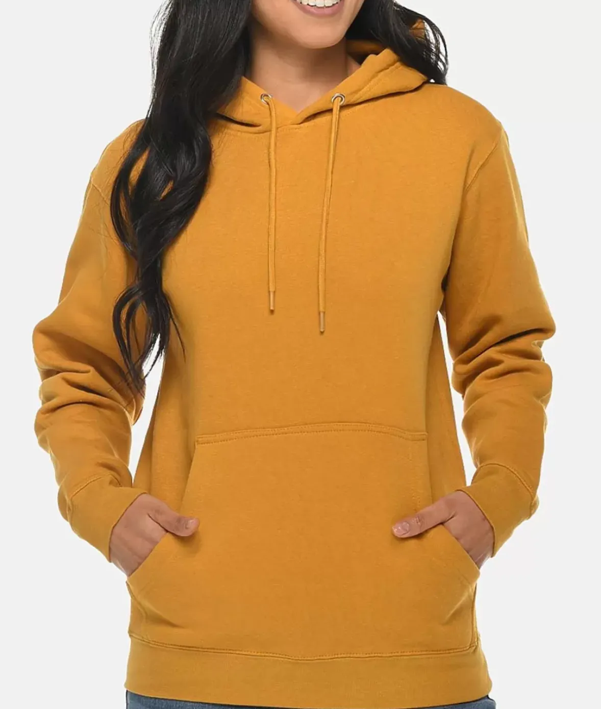 Nayked Apparel Tops>Women'S Midweight Oversized Premium Pullover Sweatshirt Hoodie