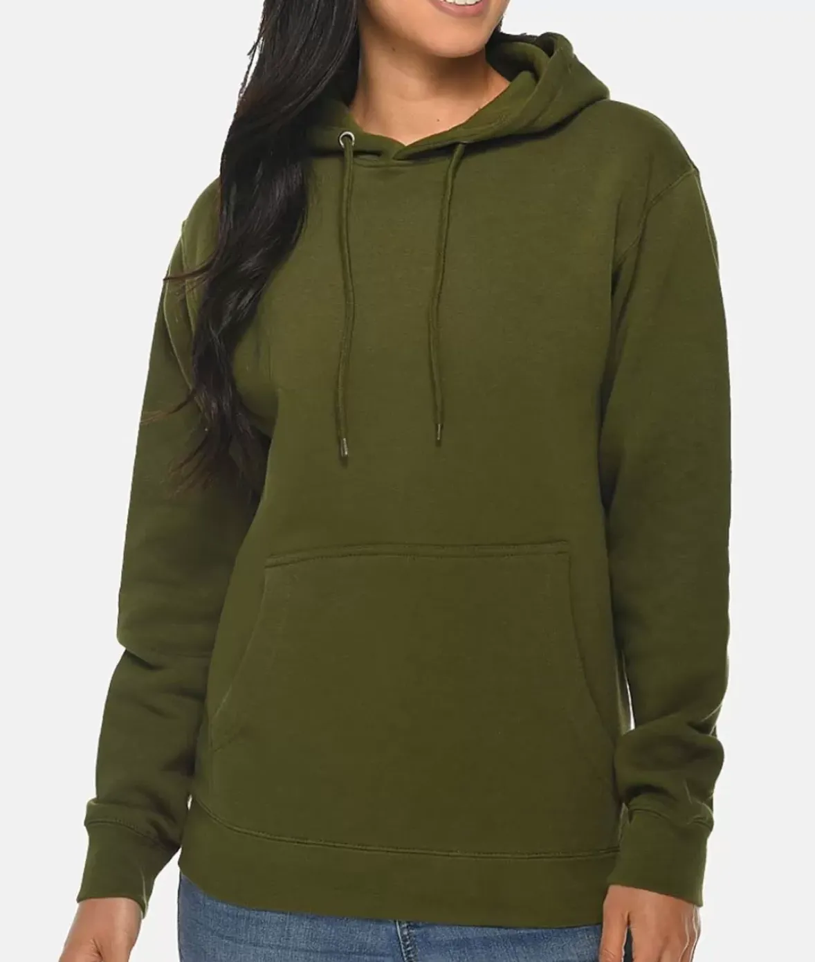 Nayked Apparel Hoodies & Sweatshirts>Women'S Midweight Oversized Premium Pullover Sweatshirt Hoodie