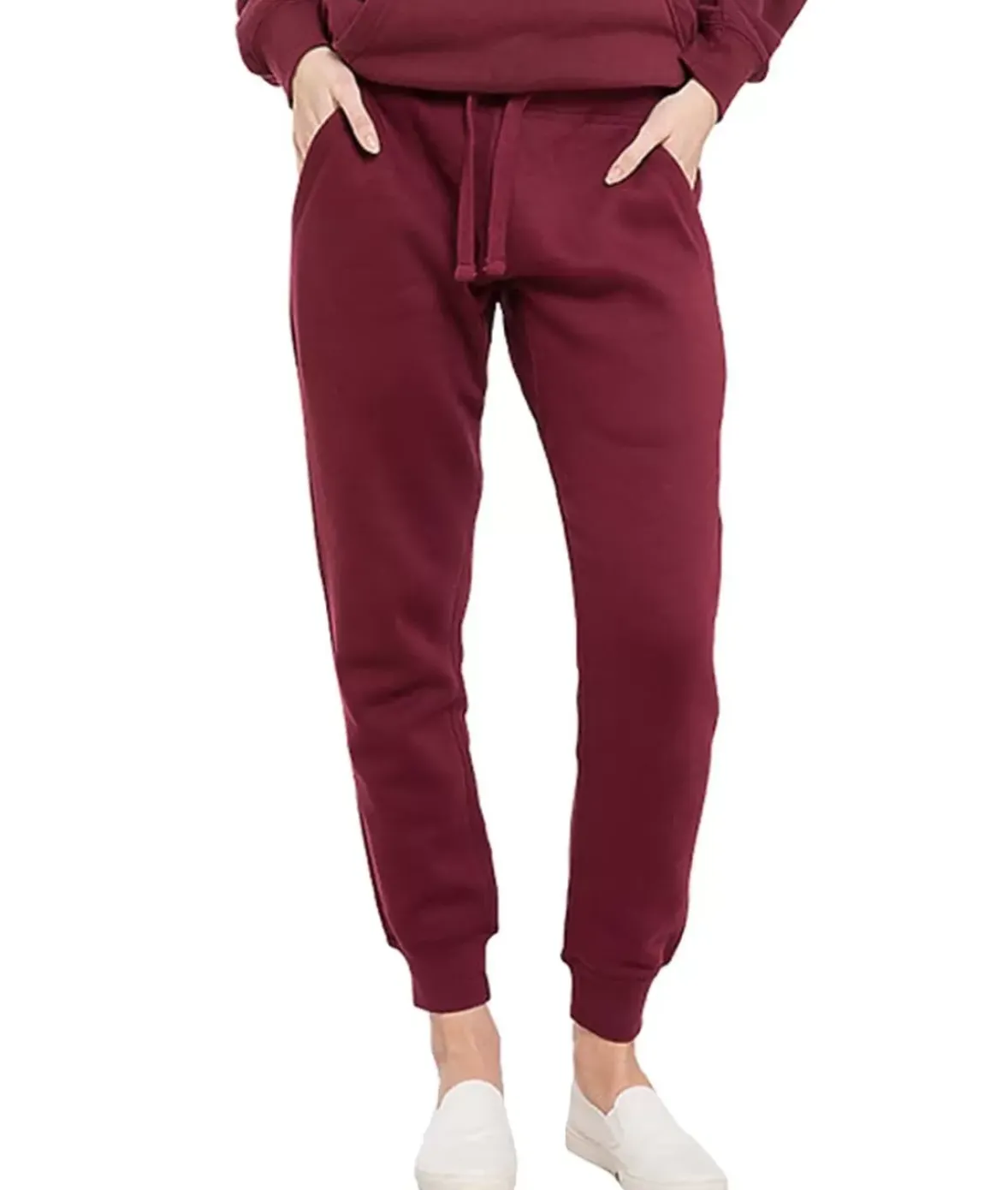 Nayked Apparel Bottoms Skirts & Dresses>Women'S Midweight Premium Fleece Jogger