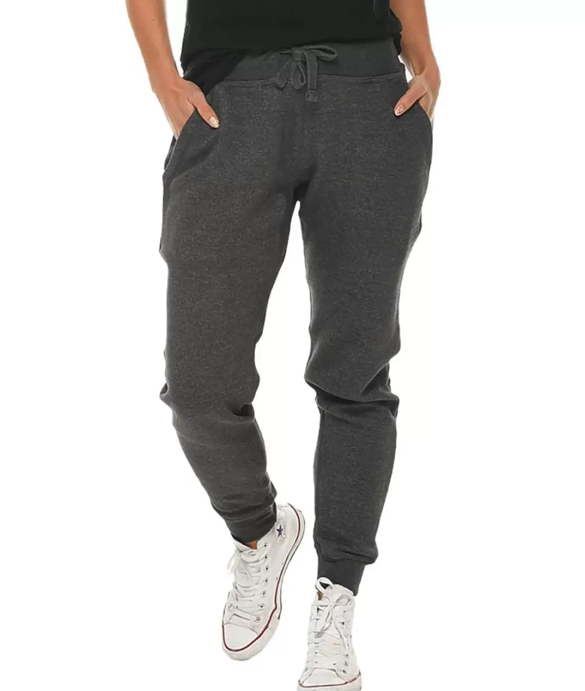 Nayked Apparel Bottoms Skirts & Dresses>Women'S Midweight Premium Fleece Jogger