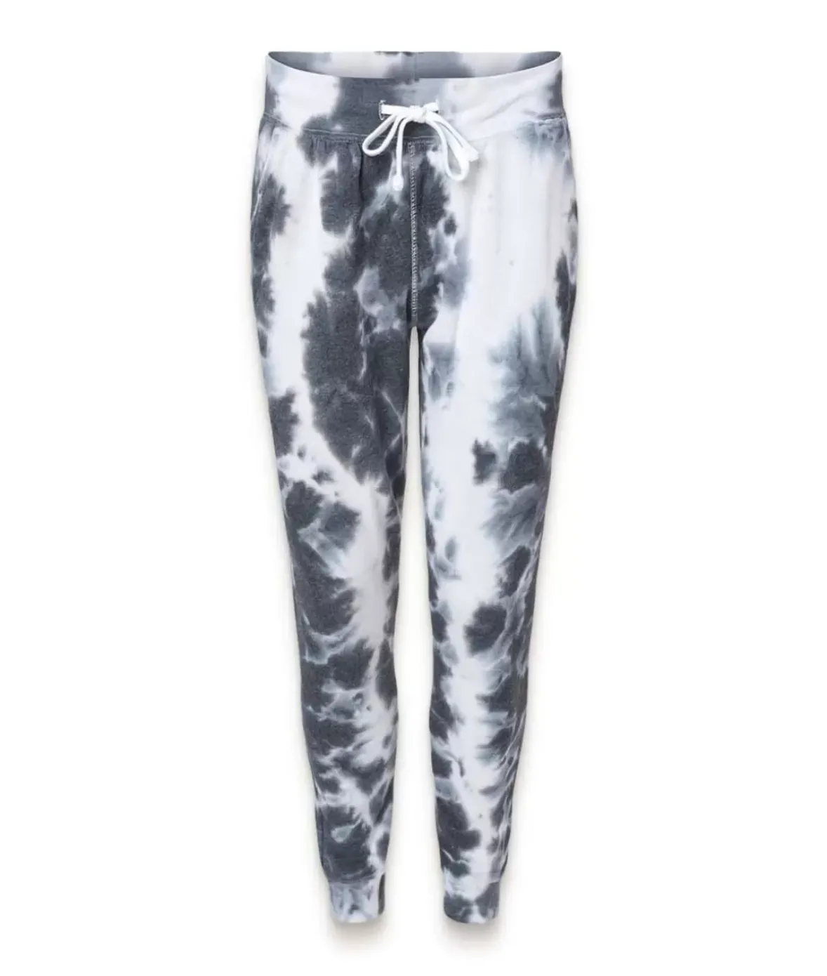 Nayked Apparel Bottoms Skirts & Dresses>Women'S Oversized Soft Washed Tie Dye Fleece Joggers
