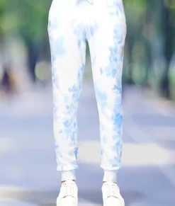 Nayked Apparel Athleisure>Women'S Oversized Soft Washed Tie Dye Fleece Joggers